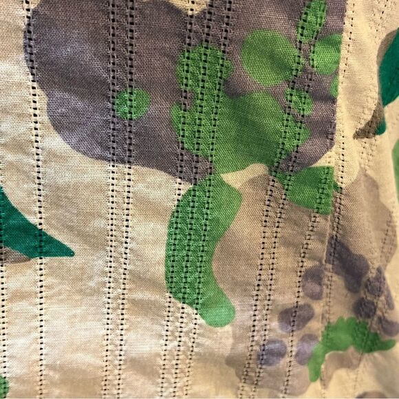 Boden Floral Mini Dress lightweight slim fit 100% cotton unlined sz 4 Petite 4P - Picture 10 of 16